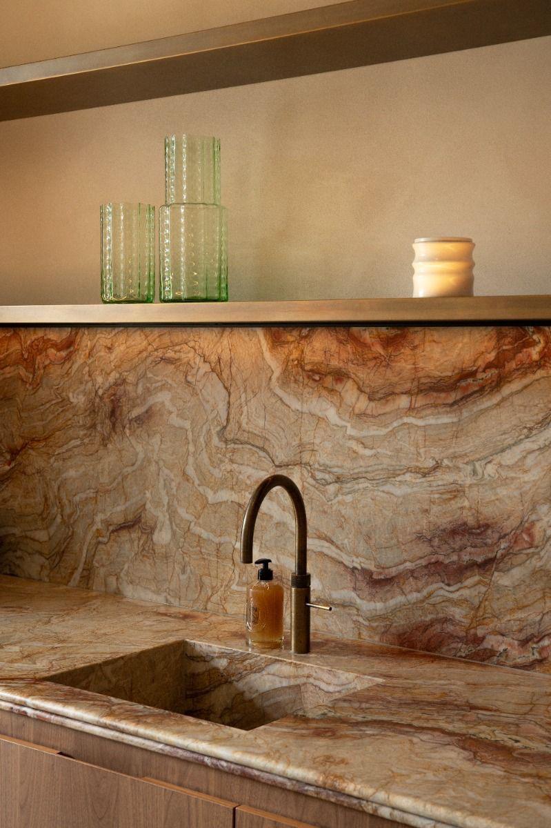 Onyx Bamboo Counter & Wall